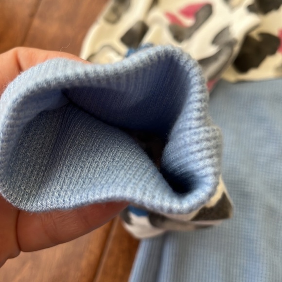 NWT Lovely J Teal Leopard Top Size Small - Picture 9 of 10